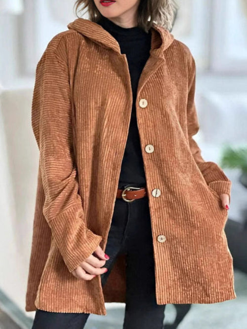 Amira™ – Hupullinen samettitakki
